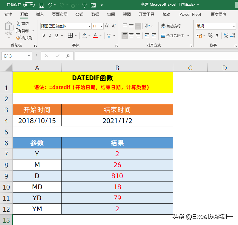 去重求简：10个让你事半功倍的日期函数，2个小时才整理好的，收藏备用吧  第11张